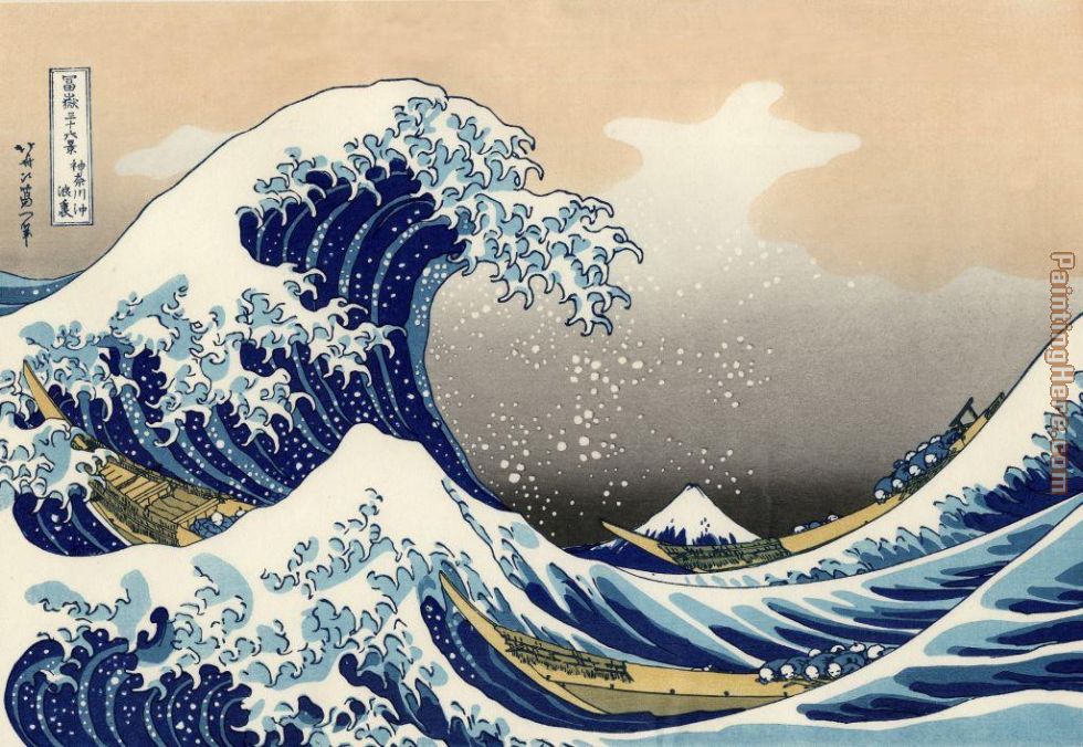 The Great Wave of Kanagawa by Katsushika Hokusai